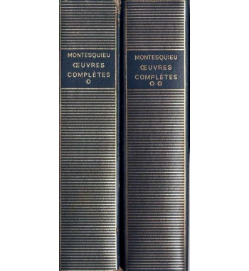 OUEVRES COMPLETES : MONTESQUIEU