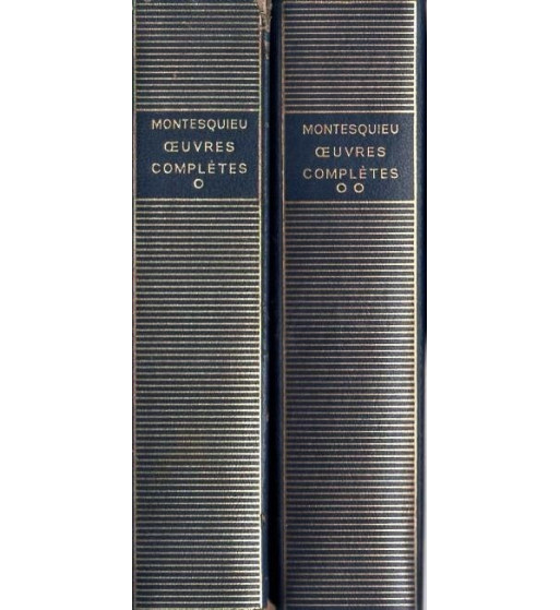 OUEVRES COMPLETES : MONTESQUIEU