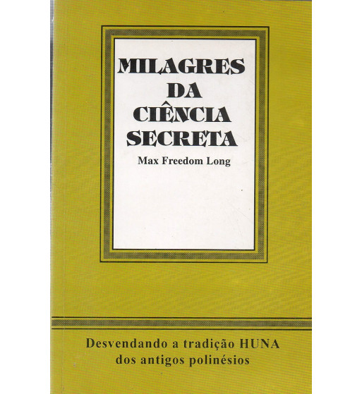 MILAGRES DA CIENCIA SECRETA
