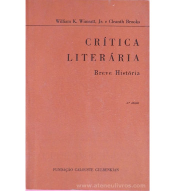 CRITICA LITERARIA : BREVE HISTORIA