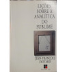 LICOES SOBRE A ANALITICA DO SUBLIME