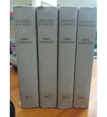 GRACILIANO RAMOS : OBRA COMPLETA - 4 VOLUMES