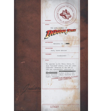 THE LOST JOURNAL OF INDIANA JONES