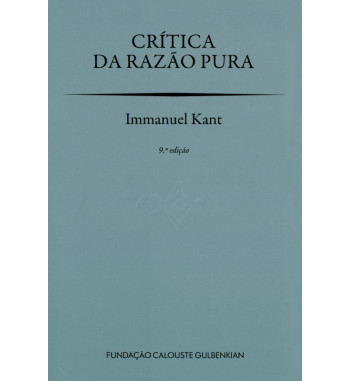 CRITICA DA RAZAO PURA
